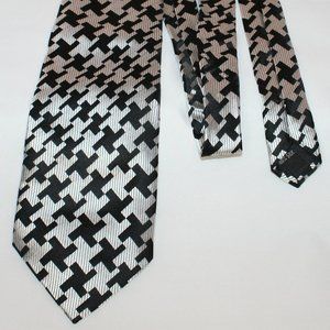 Brent Morgan Geometric Silk Tie